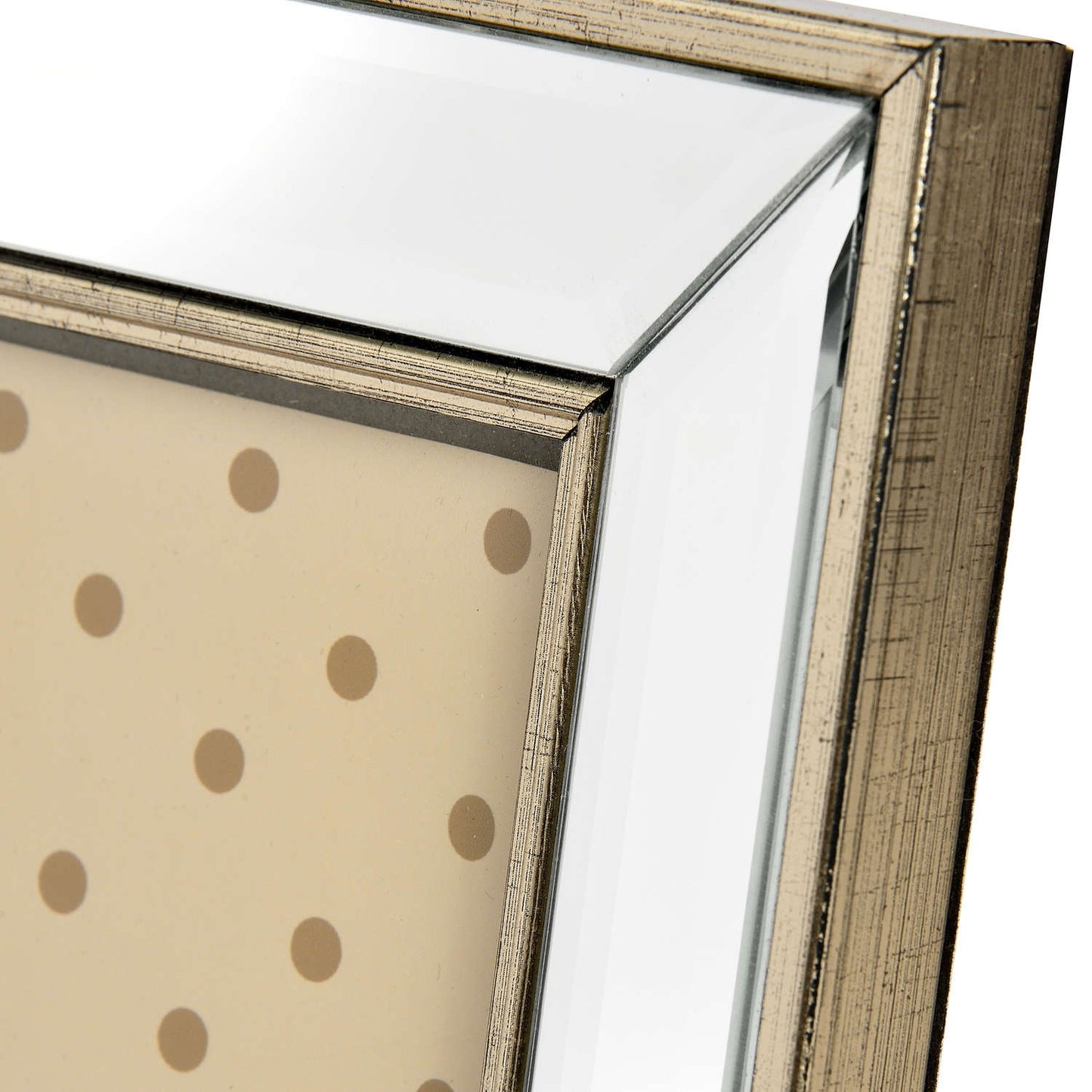 Rectangle Mirror Bordered Photo Frame 5x7 - HomenestUK