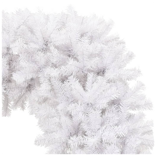 vidaXL Christmas Tree Arch White 240 cm