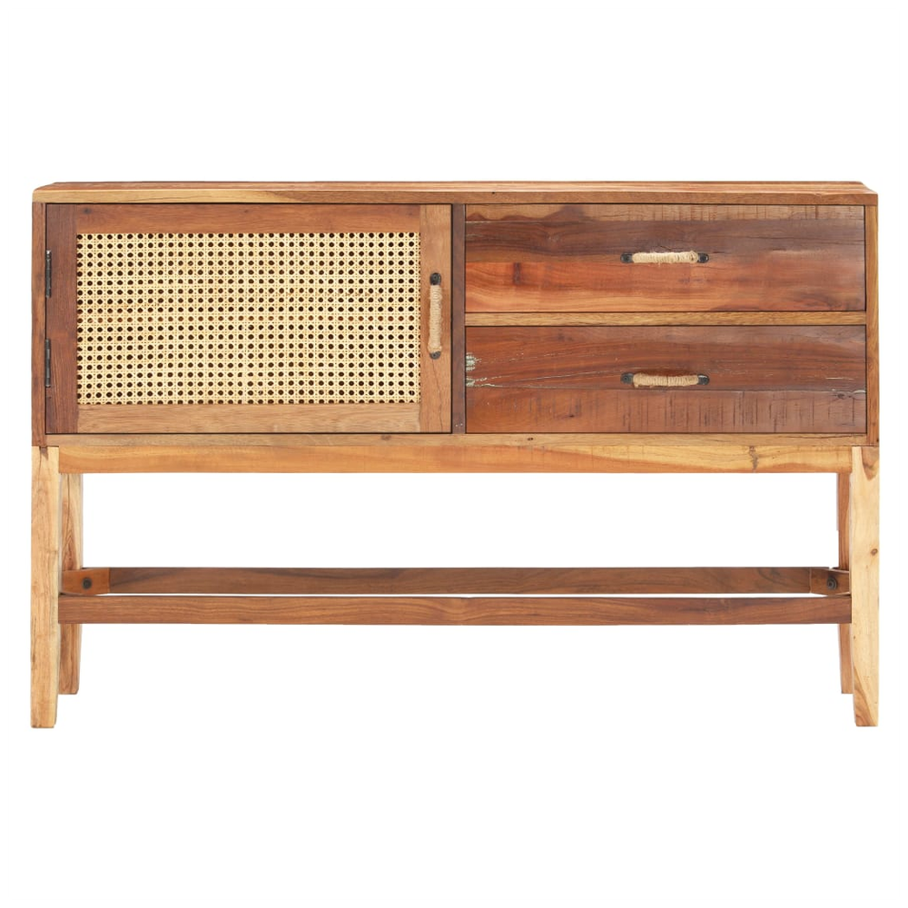 Sideboard 118x30x76 cm Solid Reclaimed Wood
