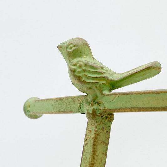 Charming 57cm Leaf Green Bicycle Planter | Unique Garden Decor