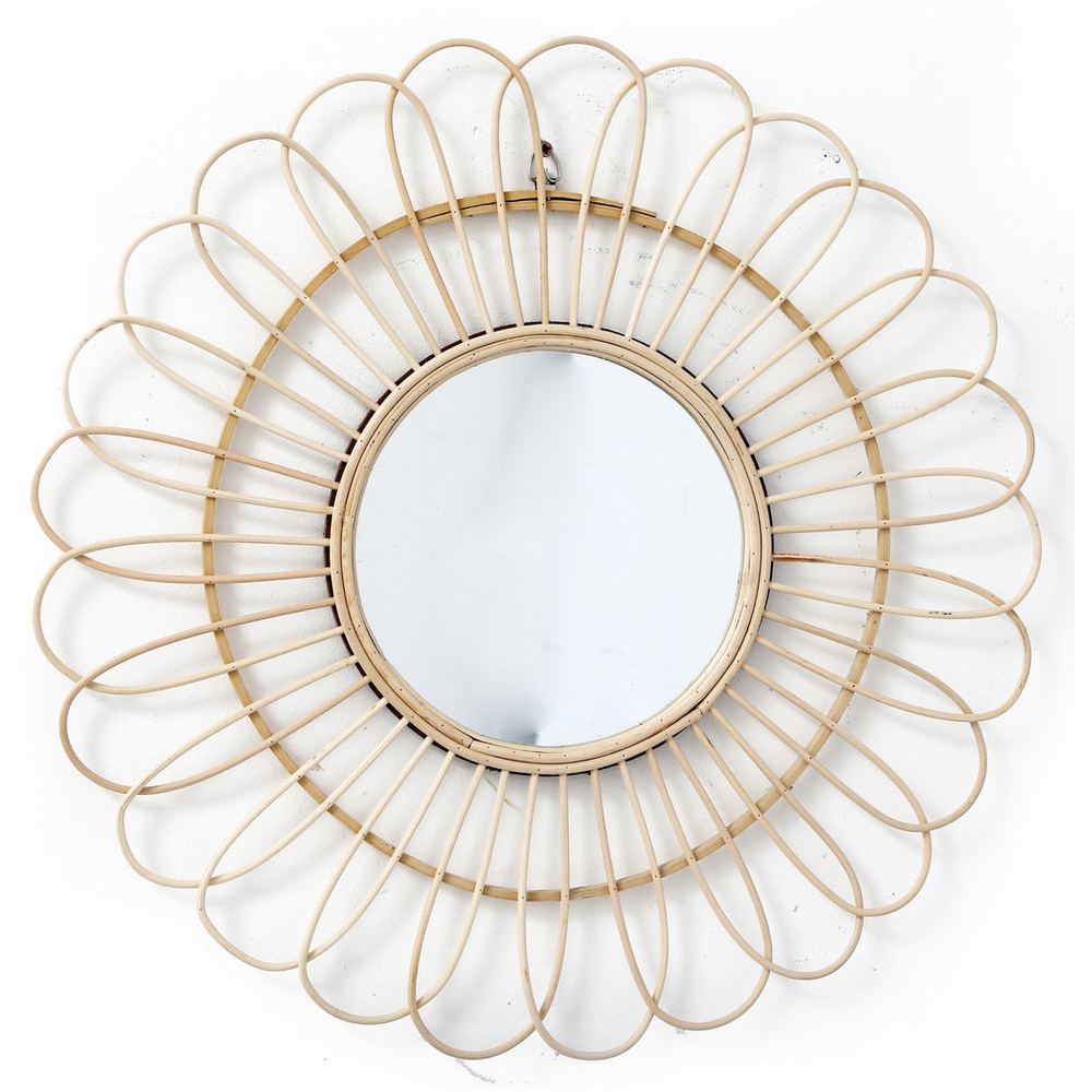 Rattan Mirrors Round 51cm