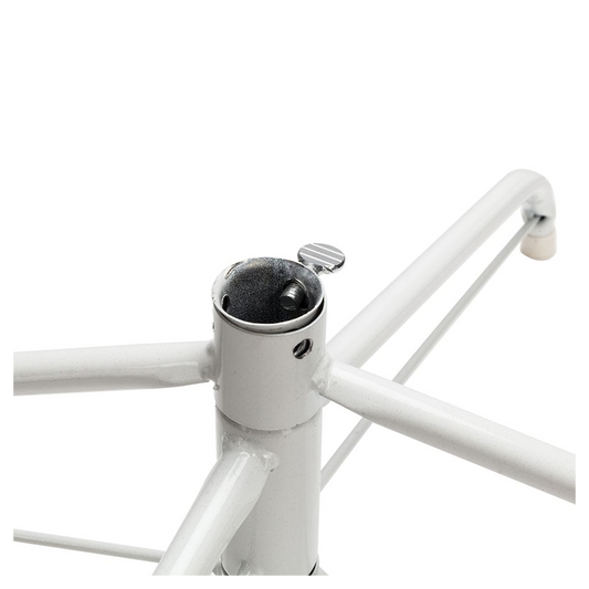 7FT Iron Leg White Christmas Tree with 950 Branches