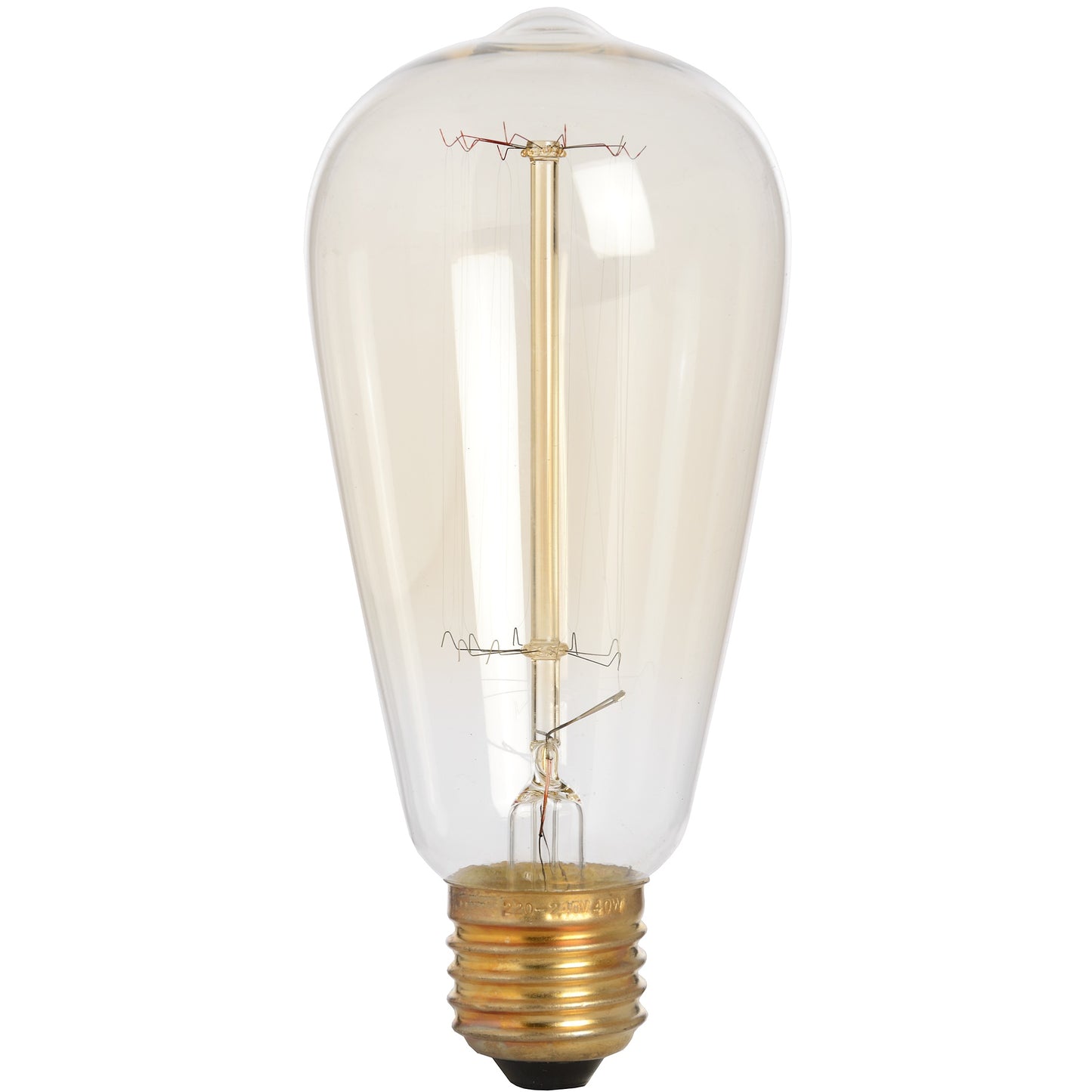 Edison Filament Teardrop Squirrel Cage Bulb - HomenestUK