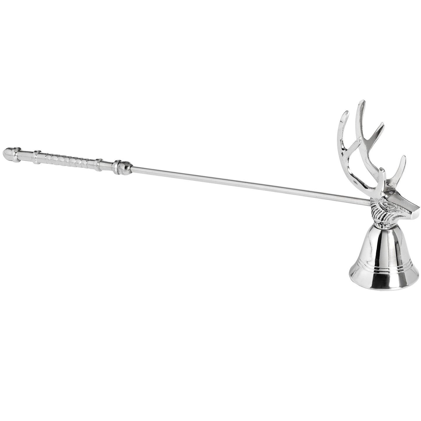 Silver Stag Candle Snuffer - HomenestUK