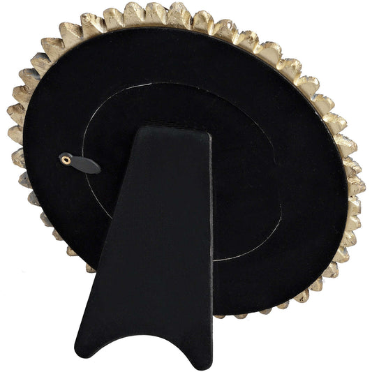 Antique Gold Large Sun Burst Frame - HomenestUK