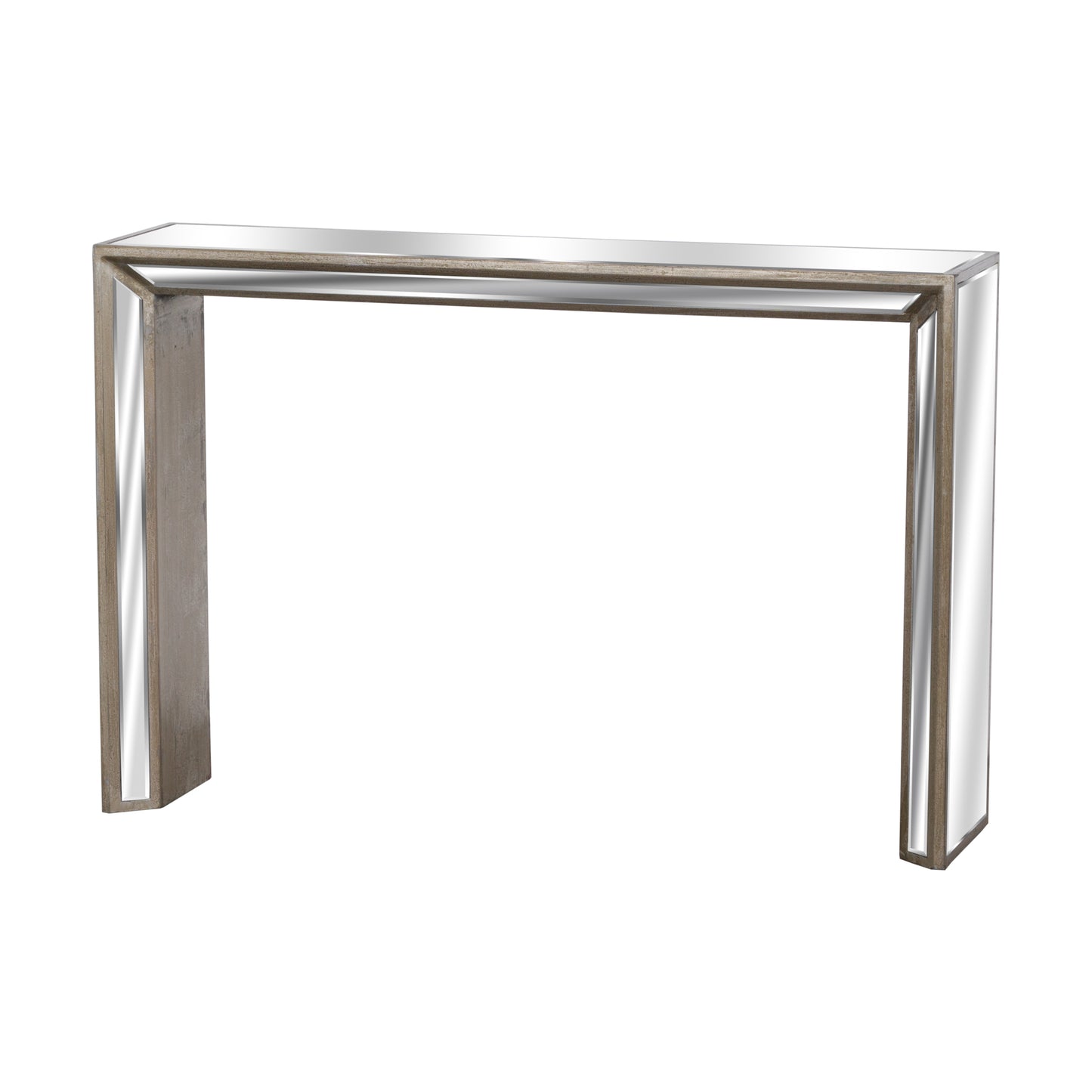 Augustus Mirrored Console Table - HomenestUK