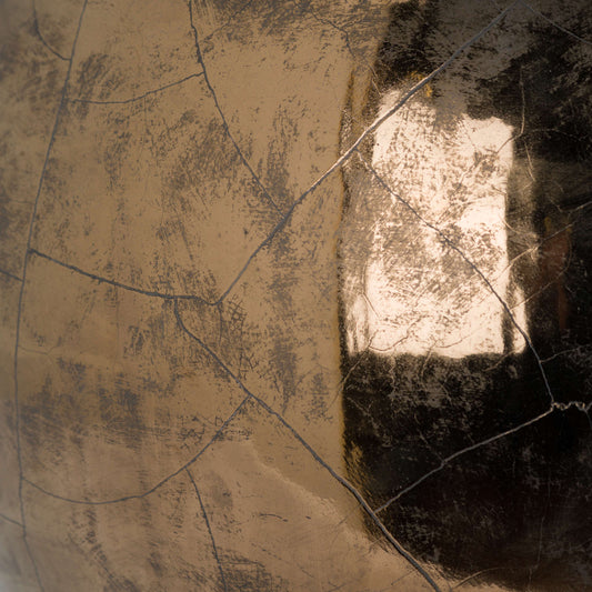 Regola Bronze Metallic Ceramic Table Lamp - HomenestUK