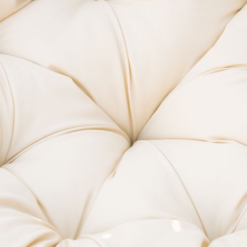 360 Swivel Rattan Papasan Moon Bowl Chair - HomenestUK