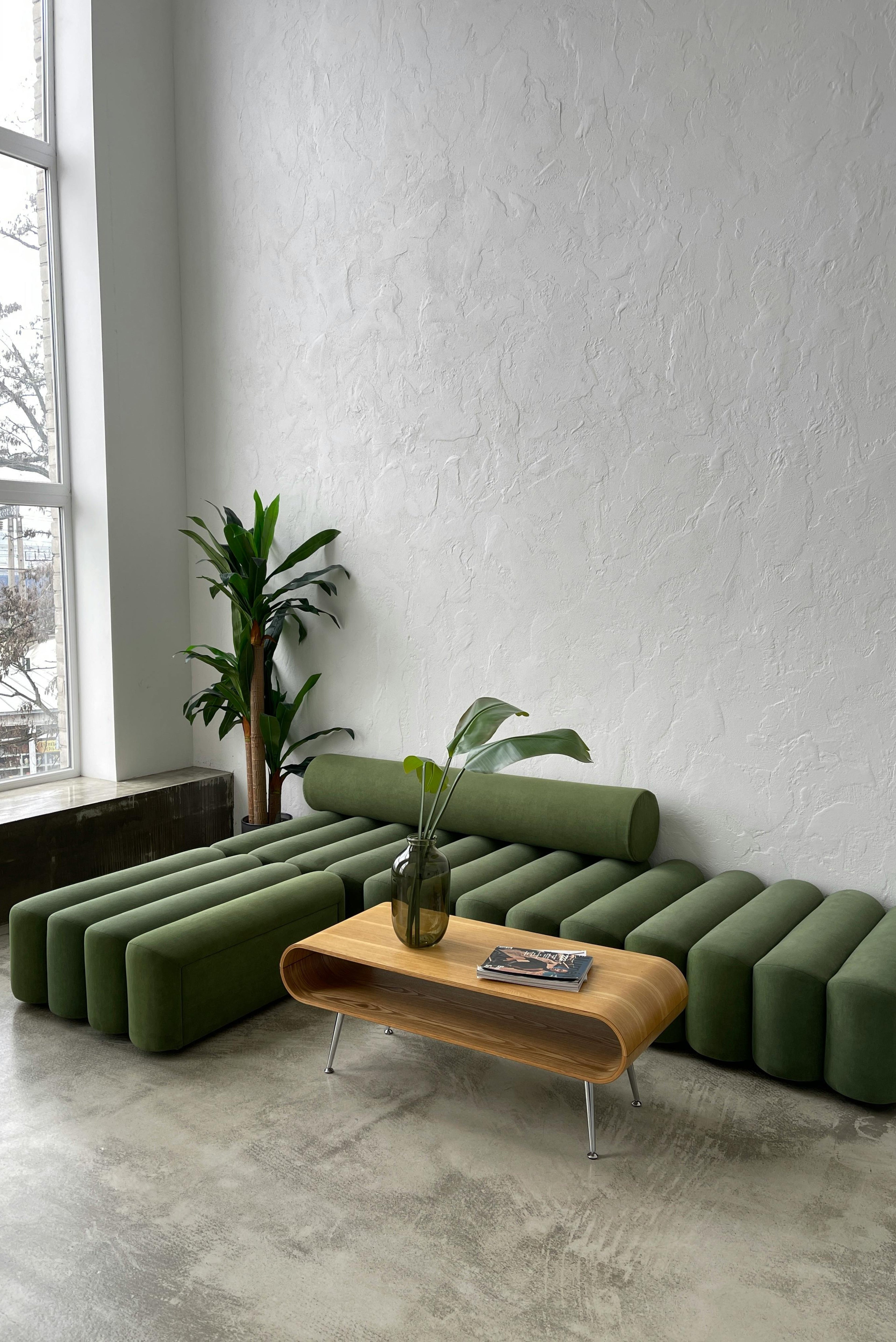 How to create a calm home using natural materials.