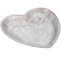 Stone Heart Dish Stone Effect Gifts & Accessories in white styled interior setting, luxury home decor