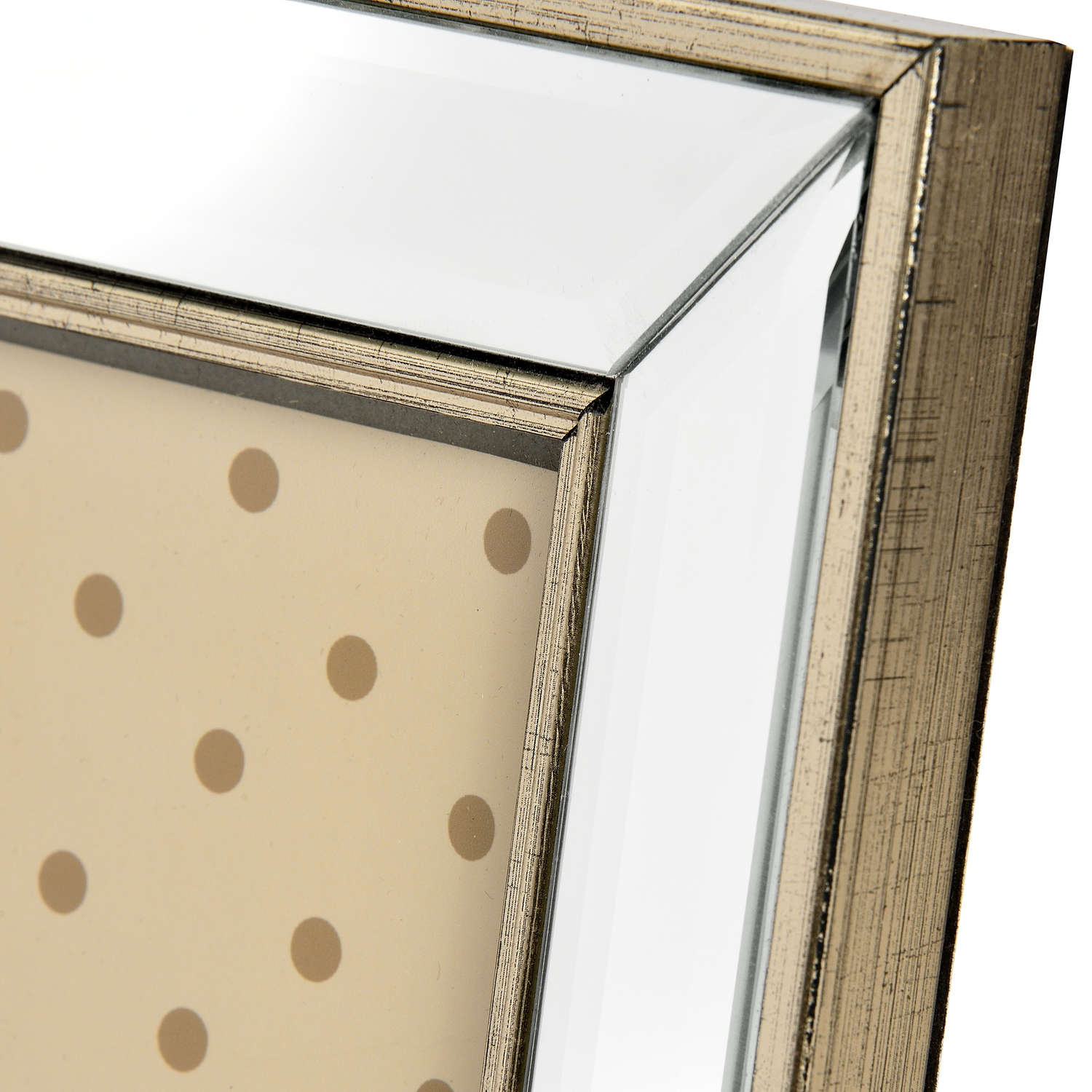 Rectangle Mirror Bordered Photo Frame 5x7 - HomenestUK