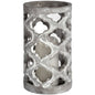 Large Stone Effect Patterned Candle Holder - HomenestUK