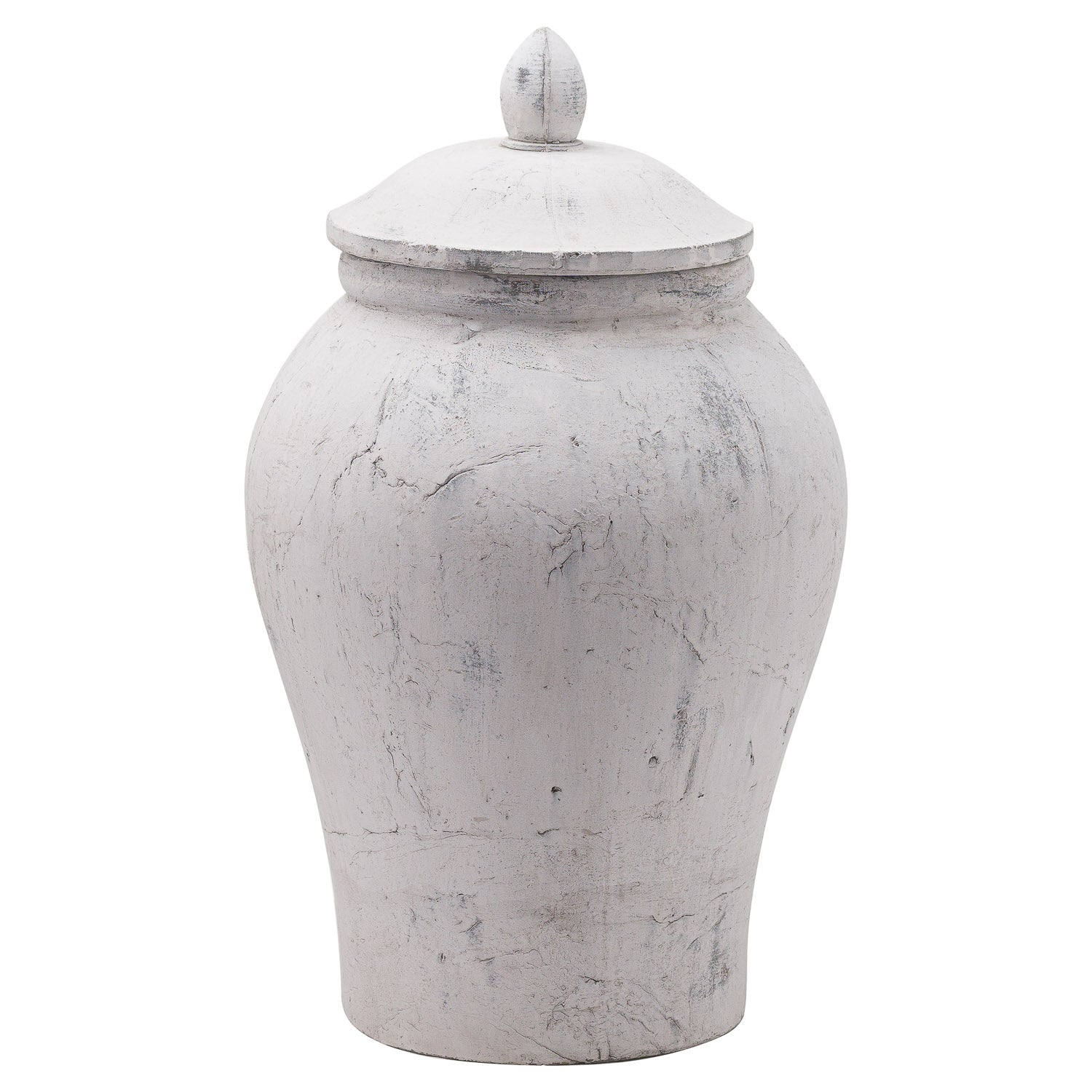 Bloomville Large Stone Ginger Jar CERAMIC Gifts & Accessories styled interior setting, luxury home decor