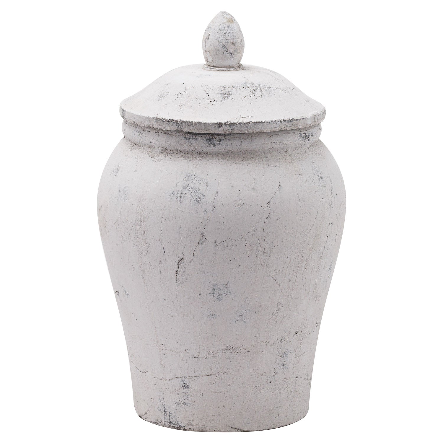 Bloomville Stone Ginger Jar CERAMIC Stone Effect Gifts & Accessories styled interior setting, luxury home decor