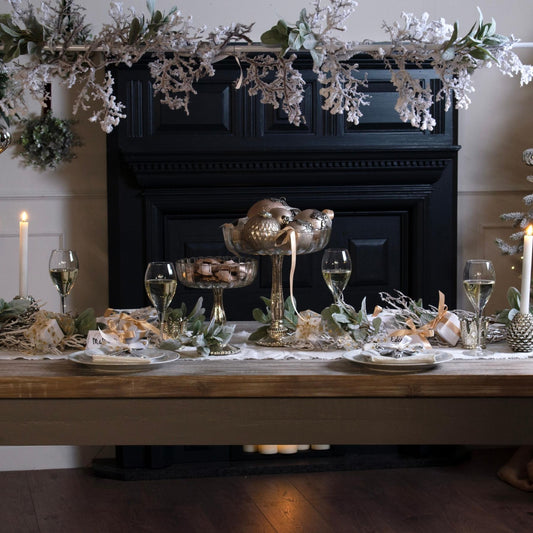 Christmas Snowy Garland