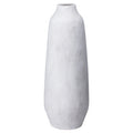 Darcy Ople Large Tall Vase CERAMIC in stone displayed on a console table, luxury home decor