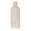 Darcy Sutra Vase CERAMIC in stone displayed on a console table, luxury home decor