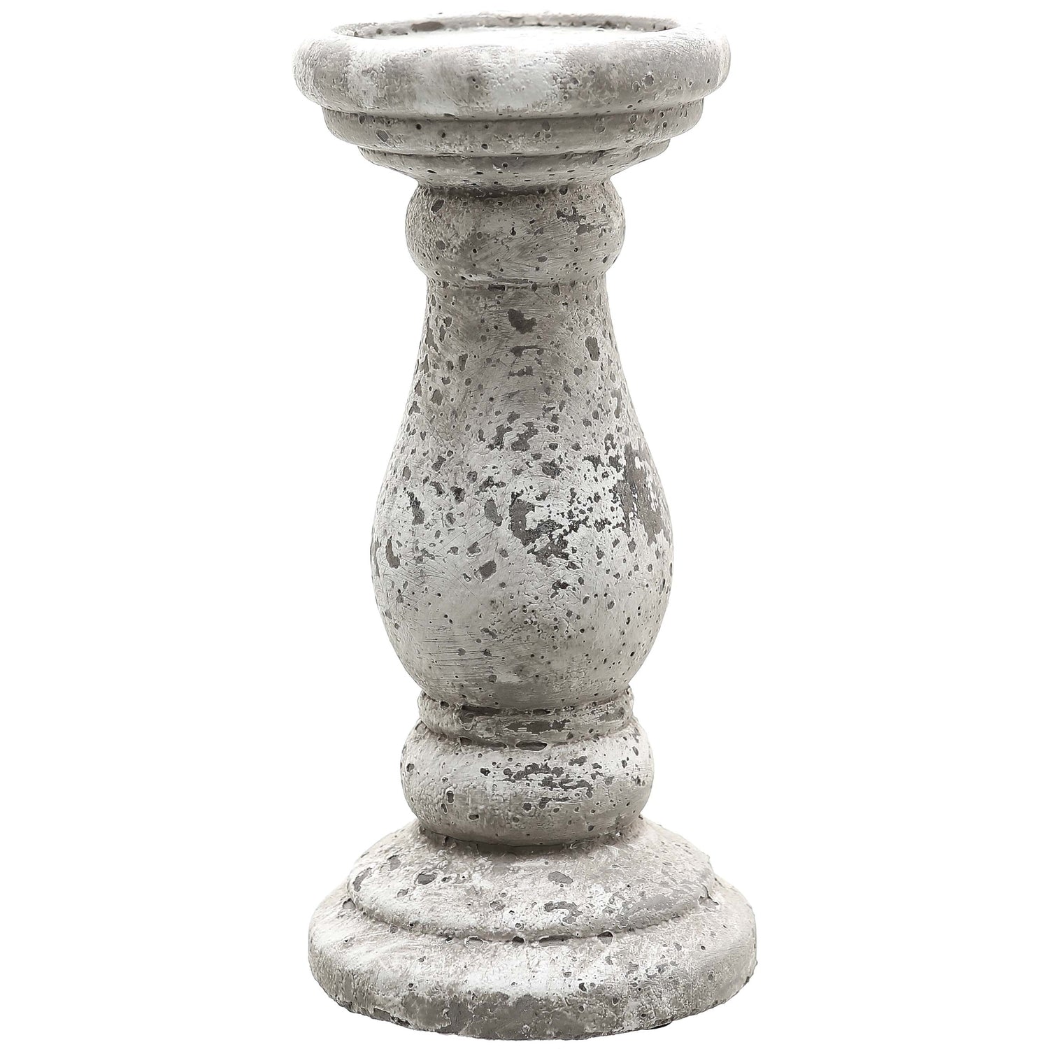 Small Stone Ceramic Candle Holder Gifts & Accessories styled interior setting, luxury home decor