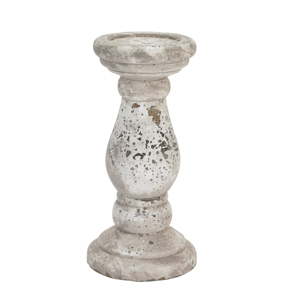 Stone Ceramic Candle Holder in stone