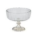 Small Fluted Glass Display Bowl Gifts & Accessories styled interior setting, luxury home decor