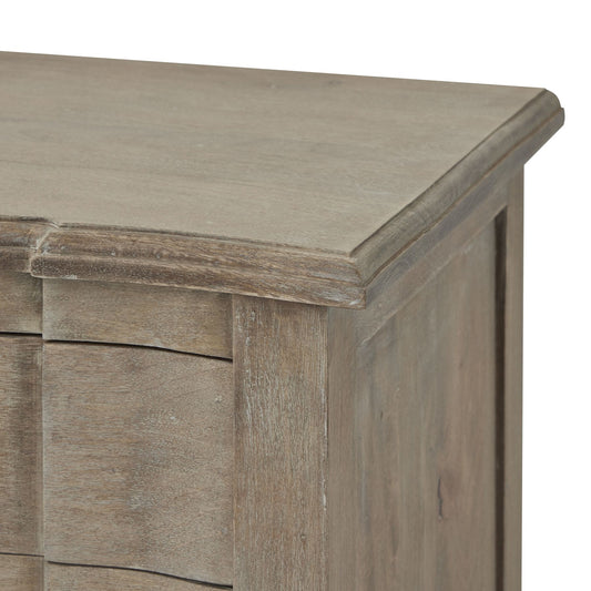 Copgrove Collection 3 Drawer Bedside Table - HomenestUK