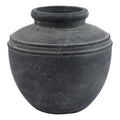 Amalfi Grey Water Pot CERAMIC Gifts & Accessories styled interior setting, luxury home decor