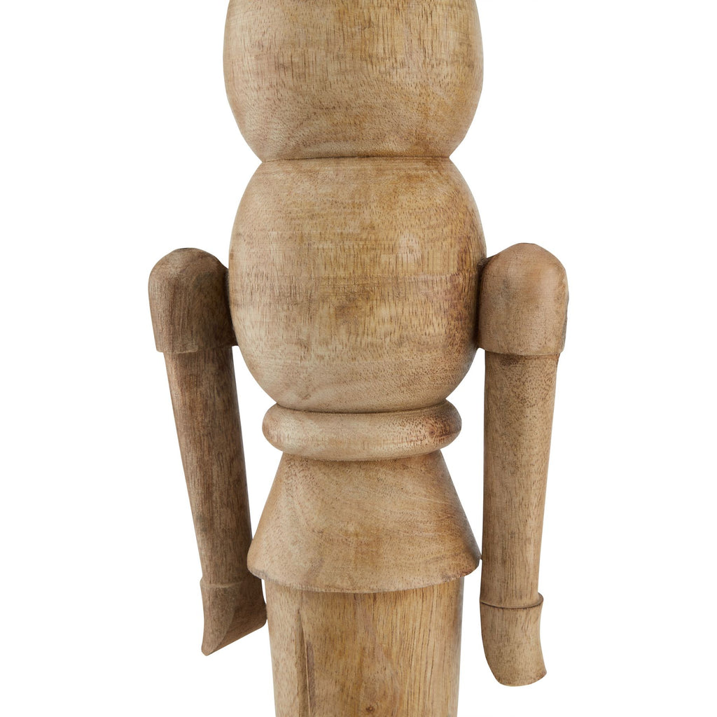 Natural Large Nutcracker Decoration Default Title