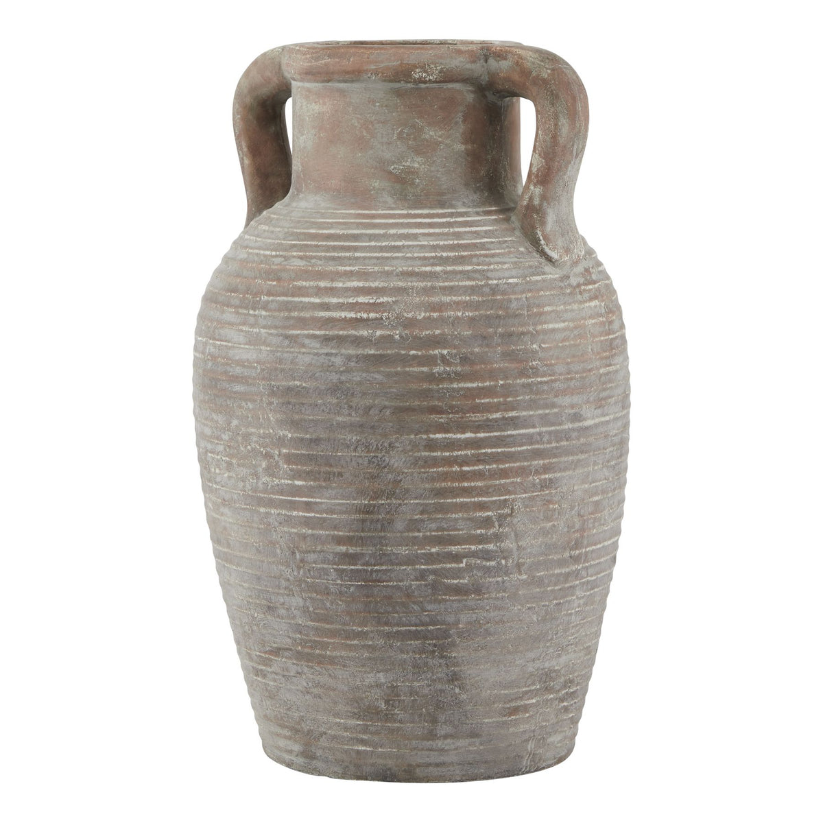 Siena Large Brown Amphora Pot in brown, made from ceramic