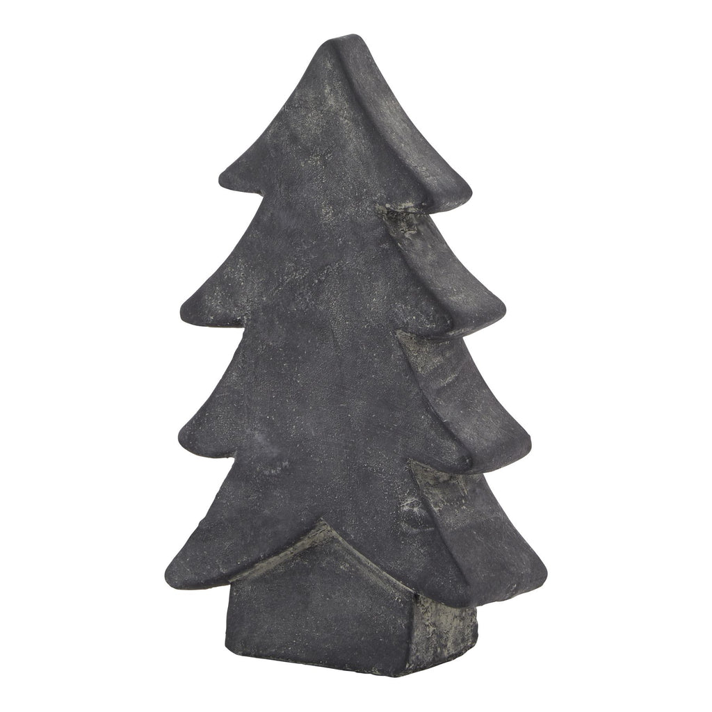Amalfi Grey Medium Christmas Tree in grey, made from ceramic