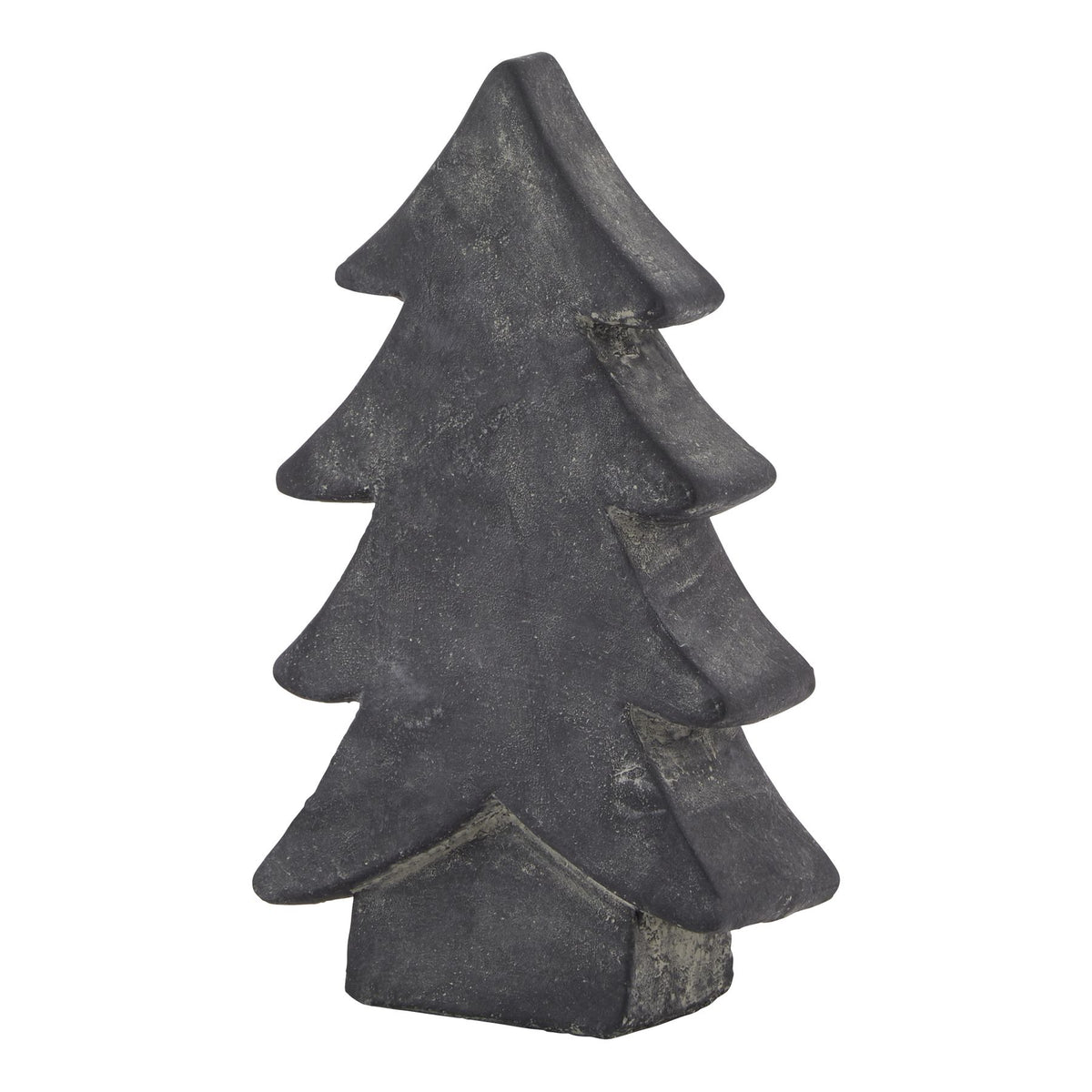 Amalfi Grey Medium Christmas Tree in grey, made from ceramic