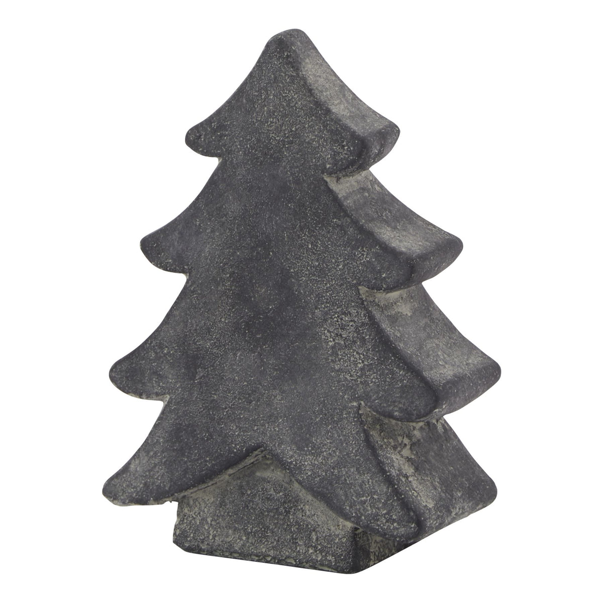 Amalfi Grey Small Christmas Tree in grey, made from ceramic
