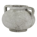 Athena Stone Pelike Pot CERAMIC Stone Effect Gifts & Accessories in white styled interior setting, luxury home decor