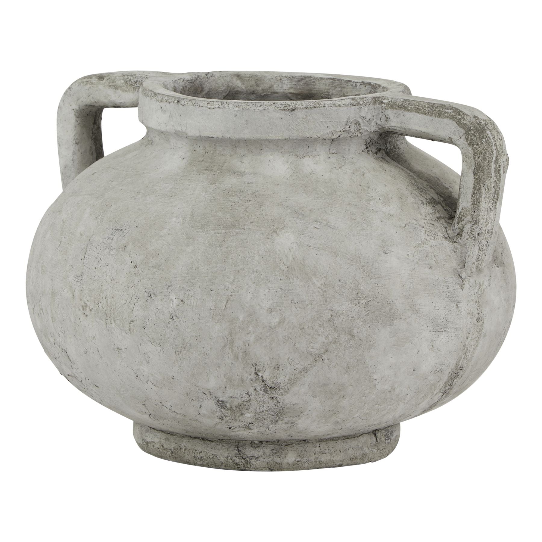 Athena Stone Pelike Pot CERAMIC Stone Effect Gifts & Accessories in white styled interior setting, luxury home decor