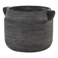 Amalfi Grey Hydria Pot CERAMIC Gifts & Accessories styled interior setting, luxury home decor