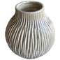 Pallida Collection Medium Bulbous Fleck Vase