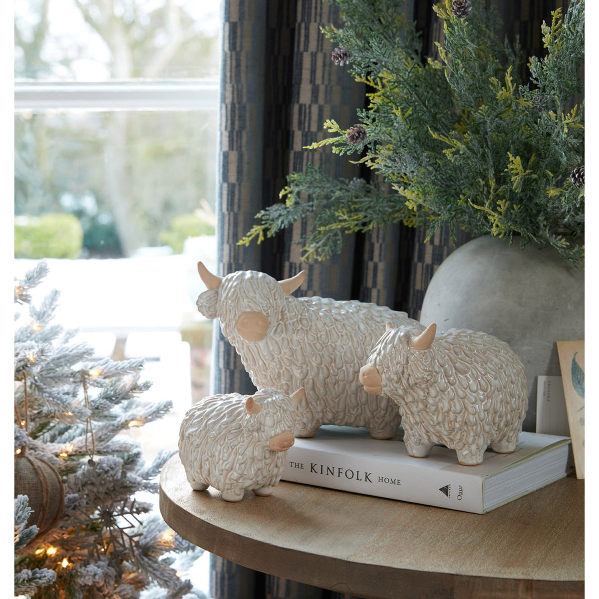 Ceramic Christmas decor