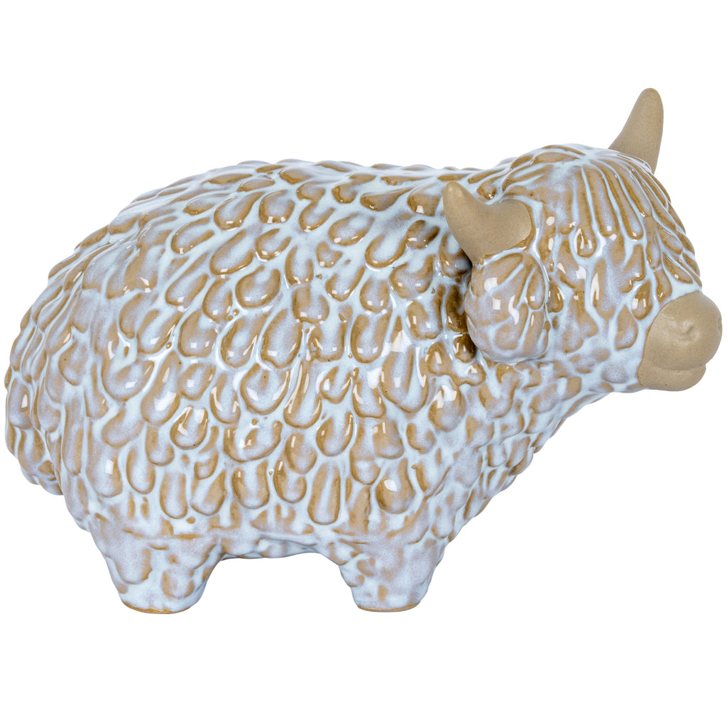 Medium Alora Ceramic Highland Cow Default Title