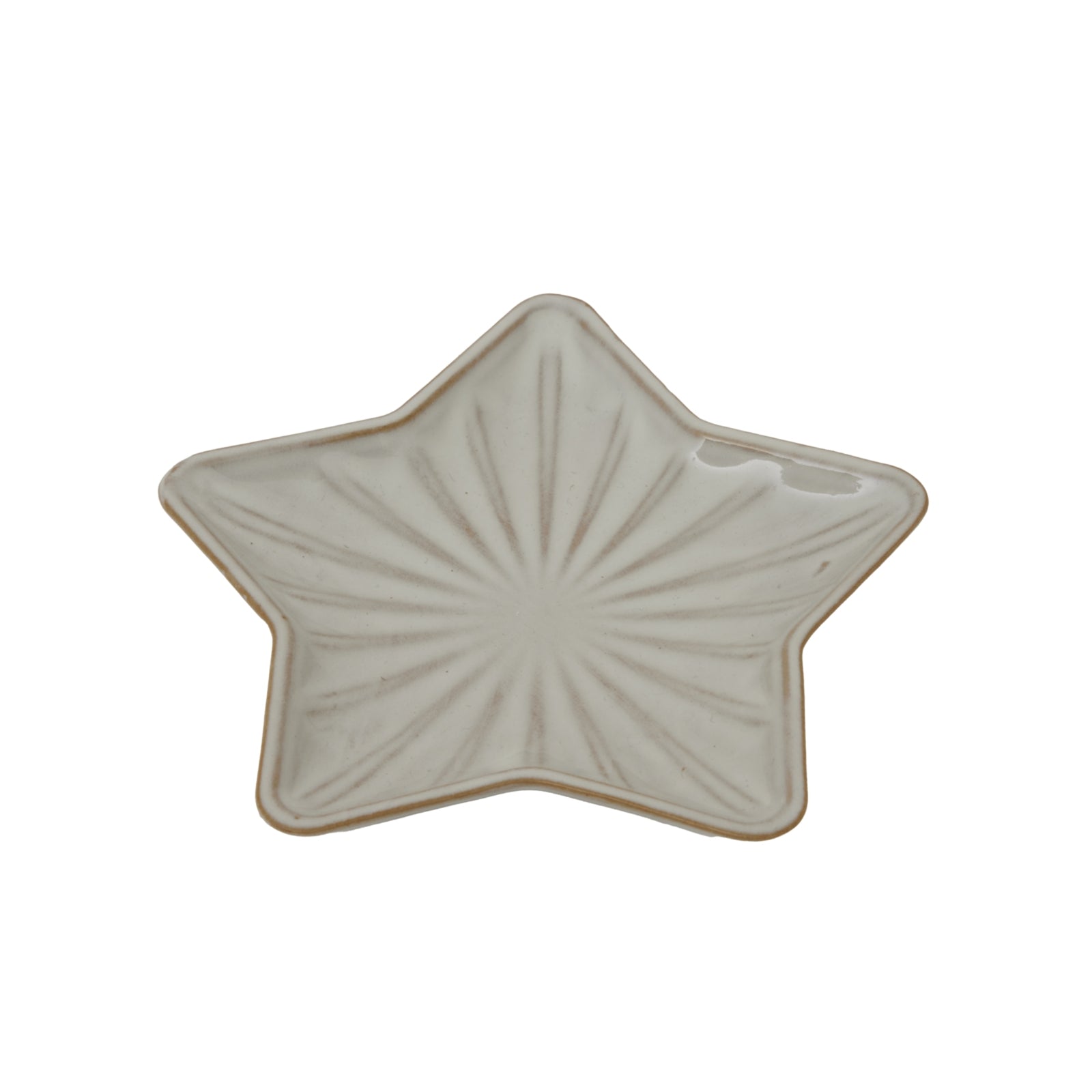 Medium Alora Ceramic Star Dish Gifts & Accessories in white styled interior setting, luxury home decor