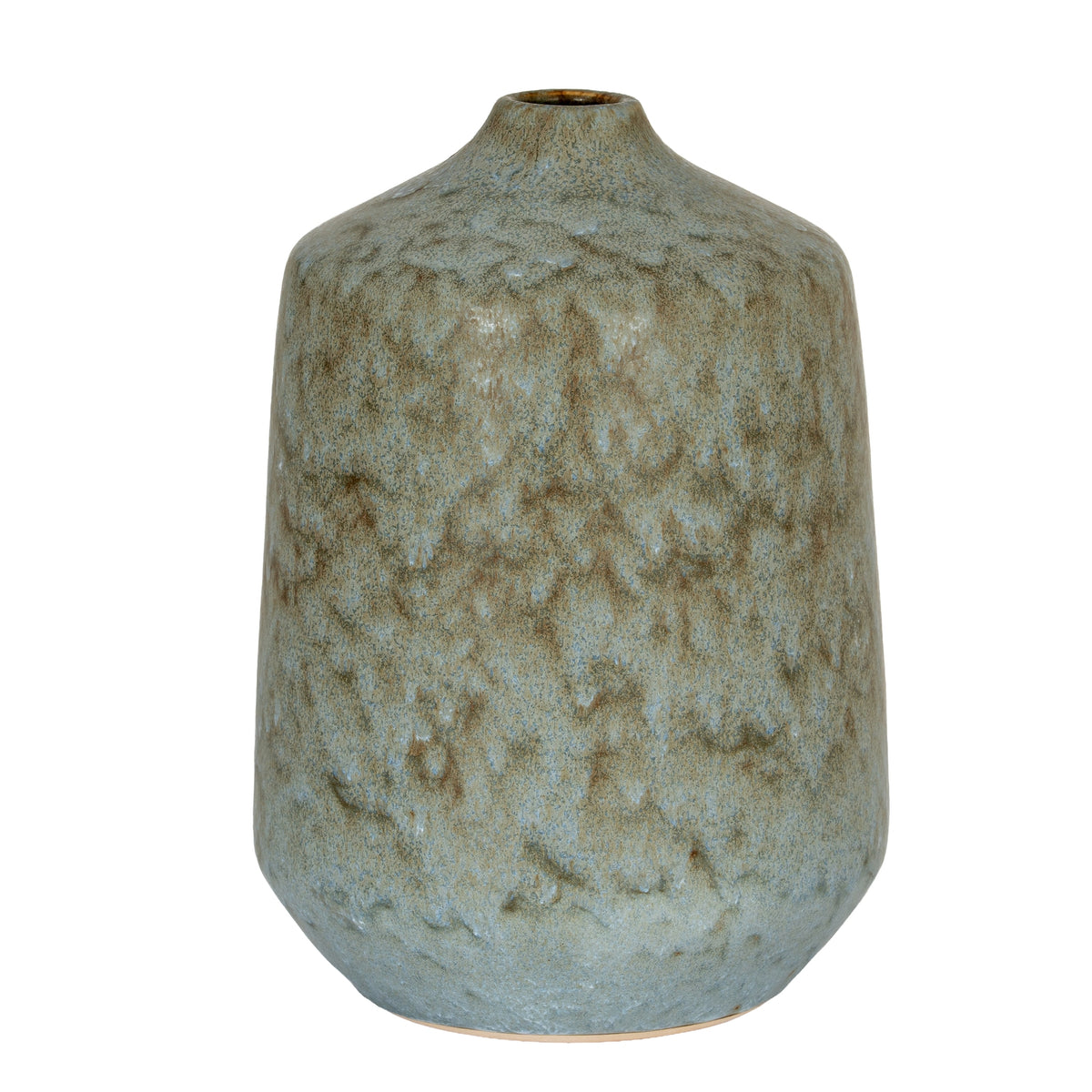 Capella Bottle Vase in grey, made from ceramic