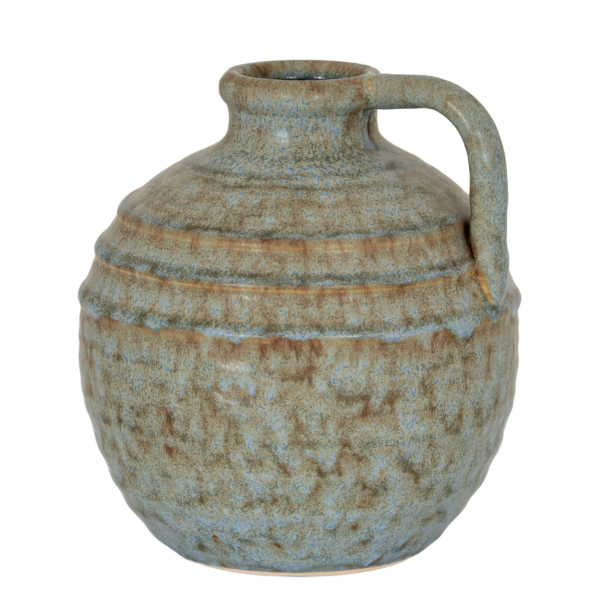 Capella Krater Jug Vase in grey, made from ceramic