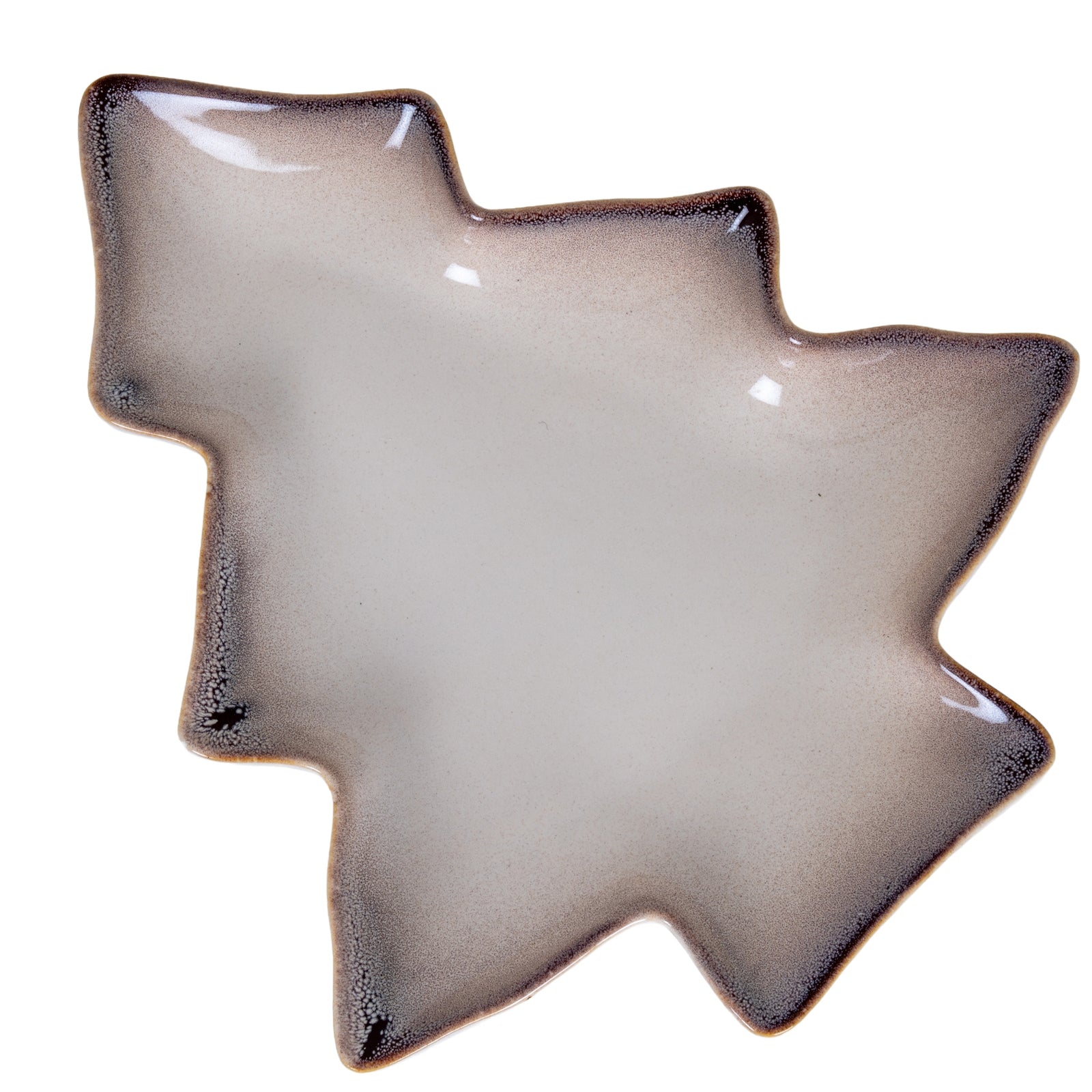 Small Everin Ceramic Tree Dish Christmas in white styled interior setting, luxury home decor