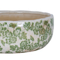 Small Green Clover Ceramic Bowl Pot Default Title