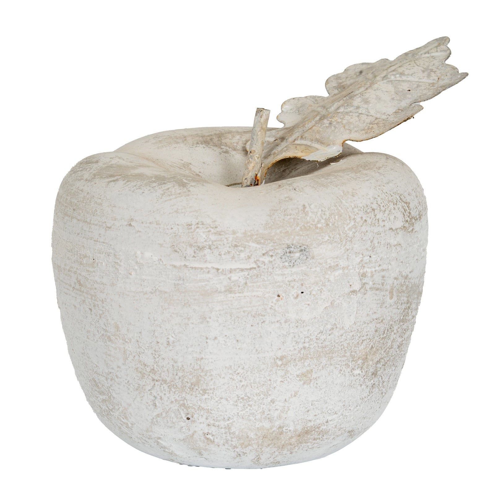 Stone Apple (Medium) Stone Effect Gifts & Accessories in cream styled interior setting, luxury home decor