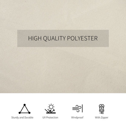 4 Pack Gazebo Replacement Sidewalls Privacy Panel for 3 x 4m Gazebo Outsunny