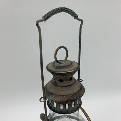 50cm BATTERY & BULB METAL GARDEN LANTERN