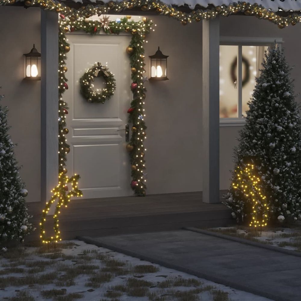 Christmas Light Decoration with Spikes Meteor 115 LEDs 89 cm