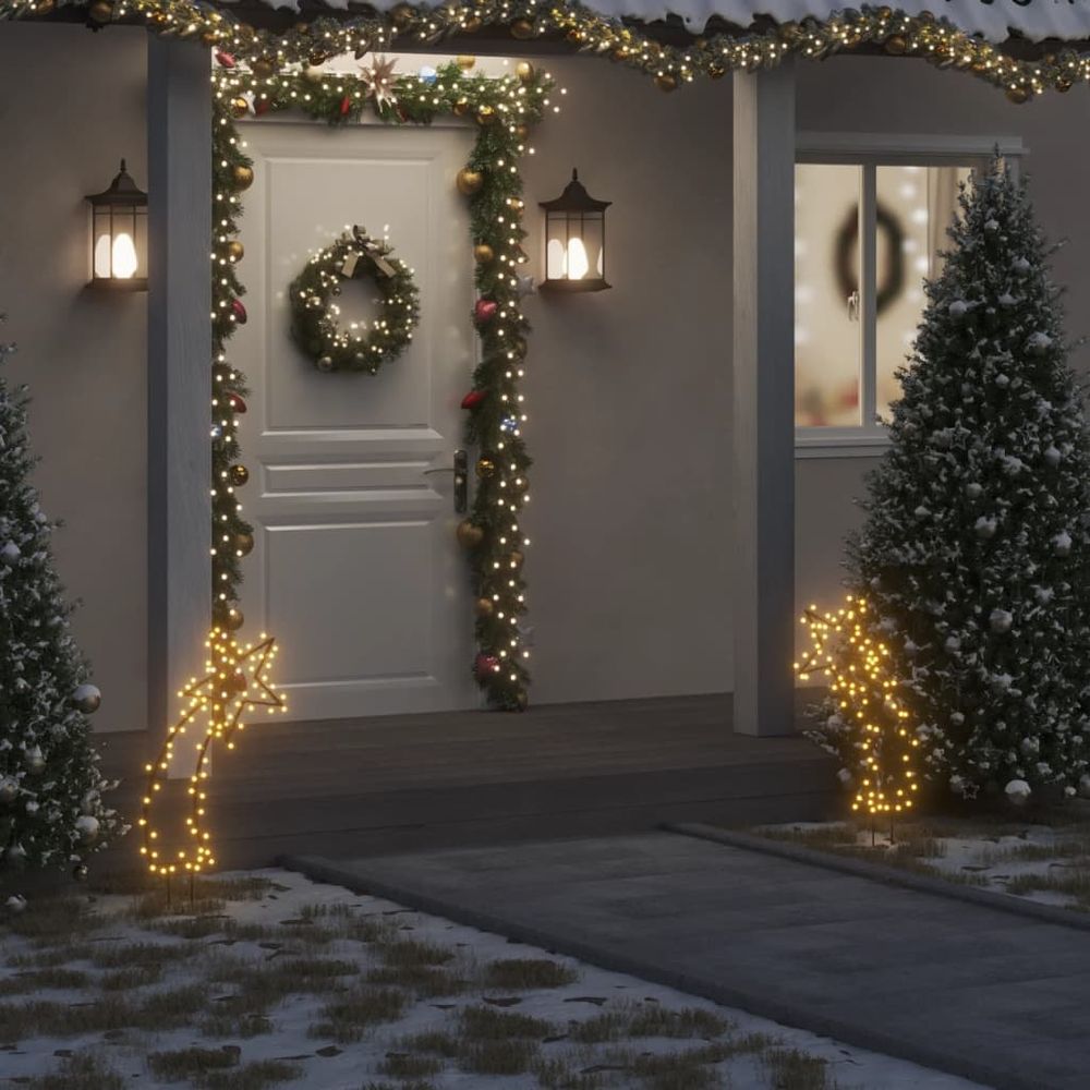 Christmas Light Decoration with Spikes Meteor 115 LEDs 89 cm