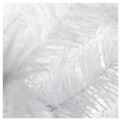 7FT Iron Leg White Christmas Tree with 950 Branches