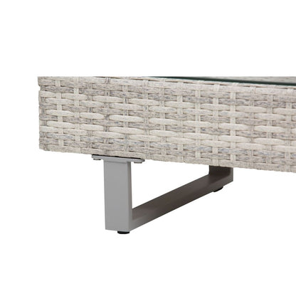 3pc Rattan Sofa Set Lounge Furniture