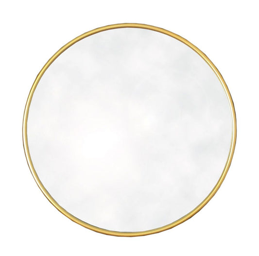 Round Gold Mirror Home Decor